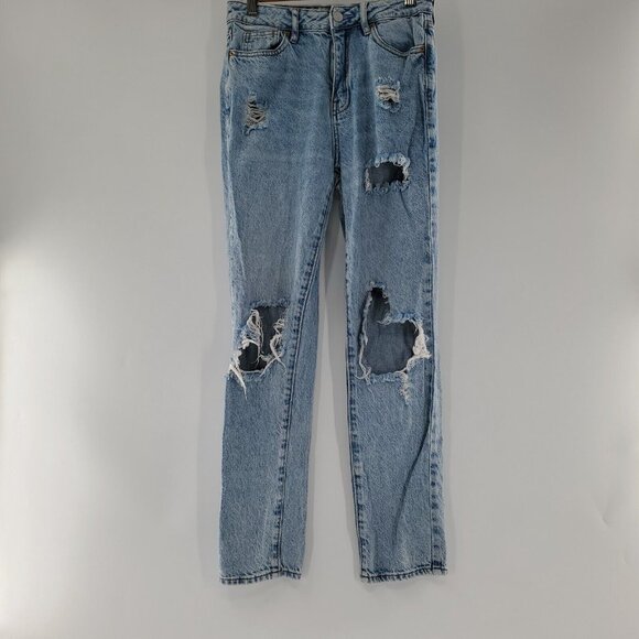 PACSUN Woman's Mom Ripped Jeans‎ 25 Cotton 100% - Picture 1 of 8